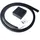 Home Deluxe Nutleiste mit Solar LED Beleuchtung 3er Set Gummi  IP65 schwarz