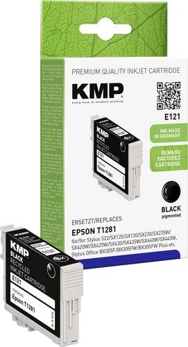 KMP Druckerpatrone ersetzt Epson T1281 Kompatibel Schwarz E121 1616,0001