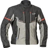 Lindstrands Lomsen Motorradjacke grau/schwarz 58