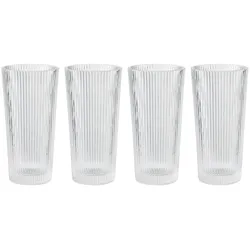 Stelton - Pilastro Longdrink Glas (4er-Set)