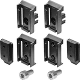 QBRICK SYSTEM Halterungen für Einsätzen Custom Connectors Set 3 für Werkzeugkisten Werkzeugkoffer Zubehör Modular