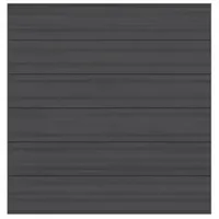 Traumgarten System WPC XL Platinum Zaun-Set-anthrazit