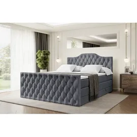 altdecor VILA-1-Z KING 160 x 200 cm H3/H4 Dunkelgrau
