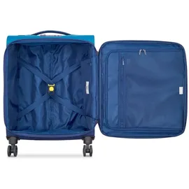 Delsey Brochant 3 4-Rollen Cabin 55 cm / 55 cm / 105 l blau
