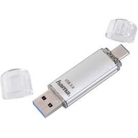 Hama FlashPen C-Laeta 32 GB silber USB-C 3.1