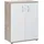 Arthur Berndt Mehrzweckschrank Knut 2-türig 60 x 83 x 35 cm Eiche weiß