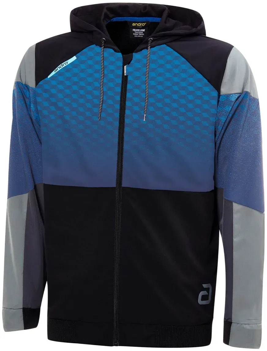 andro Jacke Millar schwarz/blau 3XS - 3XS