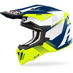 Airoh Strycker Blazer Motocross Helm, gelb, Größe L für Männer