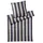 ELEGANTE Night Stripe Beige 135 x 200 cm + 80 x 80 cm