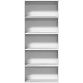vidaXL Bücherregal 80 x 30 x 189 cm Weiß