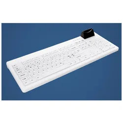 Cherry Active Key AK-C8200F - Tastatur - Hygiene - mit Smart ID Card Reader
