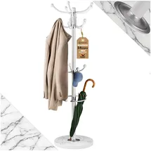 CASARIA Kleiderständer 37x37x175cm weiß