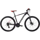 REDLOUD Mountainbike »MA.01«, Fahrräder Gr. 48cm, 27,5 Zoll (69,85cm), schwarz