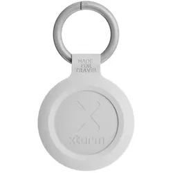 Xtorm XTAG2GA10 - TravelTag - Ash White iOS & Android Intelligentes Bluetooth-Tracking, Wasserfest und langlebig, Verloren-Modus & Benachrichtigunge