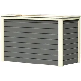 Karibu Hochbeet 1 123 x 59 x 82 cm terragrau