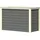 Karibu Hochbeet 1 123 x 59 x 82 cm terragrau