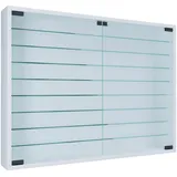 VCM Hängevitrine Mandosa 80 x 10 x 60 cm Weiß