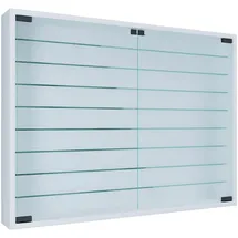 VCM Hängevitrine Mandosa 80 x 10 x 60 cm Weiß