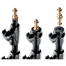 Manfrotto 1005BAC-3 3er-Set Lampenstativ schwarz