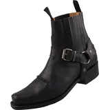 Sendra Biker Stiefelette 6445 Schwarz - Schwarz - 42