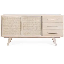 BIZZOTTO Sideboard Sahana 2 Türen  Natur / Beige