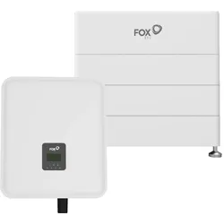 FOX ESS H3 12kW 0% MwSt §12 III UstG Hybrid Wechselrichter mit 11,5kWh Solarspei...