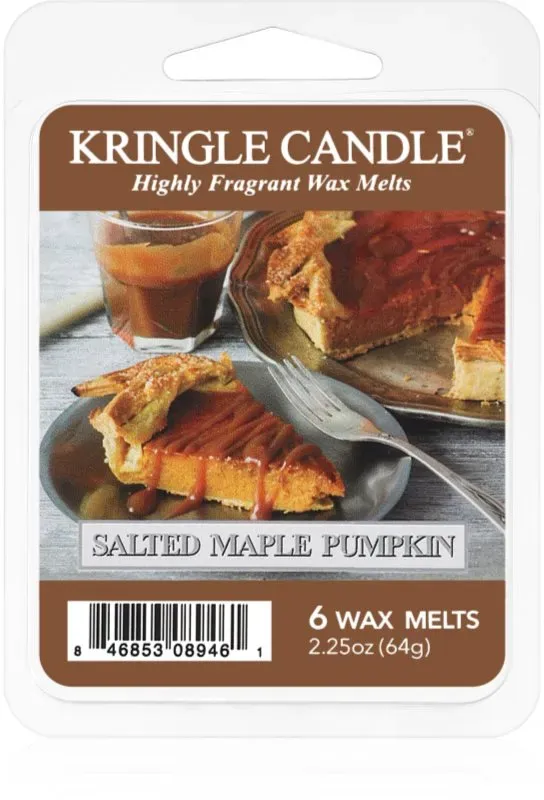 Kringle Candle Salted Maple Pumpkin wachs für aromalampen 64 g