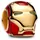 Pandora Iron Man Helm Goldfarben 764213C01
