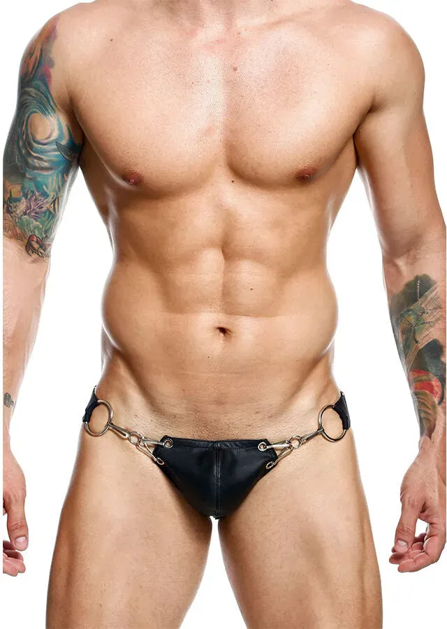 MOB - DNGEON JOCKSTRAP SCHWARZER DRUCK EINE GRÖSSE