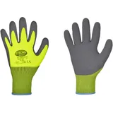 strongHand Handschuhe Flexter Gr.8 neogelb/grau EN 388 PSA II 12 PA