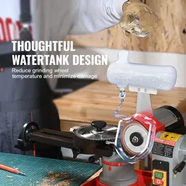 Vevor Sägeblattschärfgerät 370W Schärfmaschine Kreissägeblatt schärfgerät 3600U/min Kreissägeblattschärfer φ 80,01-698,5mm Sägeblattsch...