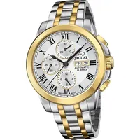 Jaguar Herren Uhr Edelstahlarmband silber gold D2UJ1001/1 - Silber