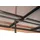 Konifera Anbaupavillon Bilbao 3,6 x 2,4 m Braun