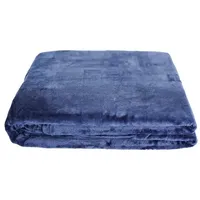 COFI 1453 Kuschelige Decke 270x230 cm Fleecedecke Wohndecke aus