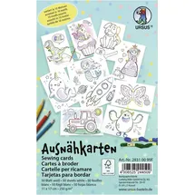 Ursus Ausnähkarten 11 x 17 cm weiß