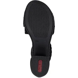 Rieker Sandalette Damen Schwarz 36