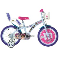 Dino Bikes Kinderfahrrad LOL Lila 16"