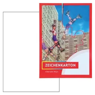 Böttcher-AG Zeichenkarton A4 190 g/m2 10 Blatt