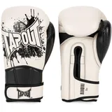 TapouT Boxhandschuhe aus Leder (1 Paar) Bandini, Ecru/Black, 16 oz,