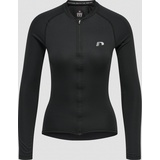 New Line newline Women's Core Bike L/S Jersey Shirt, Schwarz, XL