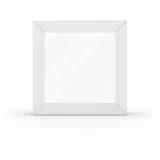 Kunststofffenster Weiß, aluplast Ideal 4000,510 x 510 mm, 1-teilig festverglast, individuell konfigurierbar