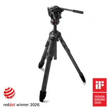 Manfrotto ONE Carbon mit 500X Fluid-Kopf