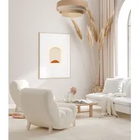 MACO DESIGN Hängeleuchte Boho, creme/beige, Ø 60 cm, Höhe