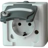 Kopp Schuko-Steckdose 1fach grau 1 St.