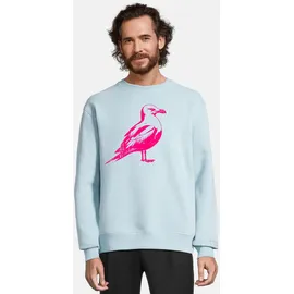 salzhaut Hoodie Breeze Blau XXL