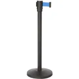 Saro Absperrpfosten Tensatoren Modell Af 206 Pb 1 Pfosten Schwarz/Blau