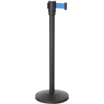 Saro Absperrpfosten Tensatoren Modell Af 206 Pb 1 Pfosten Schwarz/Blau