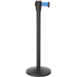 Saro Absperrpfosten Tensatoren Modell Af 206 Pb 1 Pfosten Schwarz/Blau