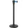 Saro Absperrpfosten Tensatoren Modell Af 206 Pb 1 Pfosten Schwarz/Blau