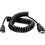 ATOMOS mini HDMI auf HDMI Spiralkabel